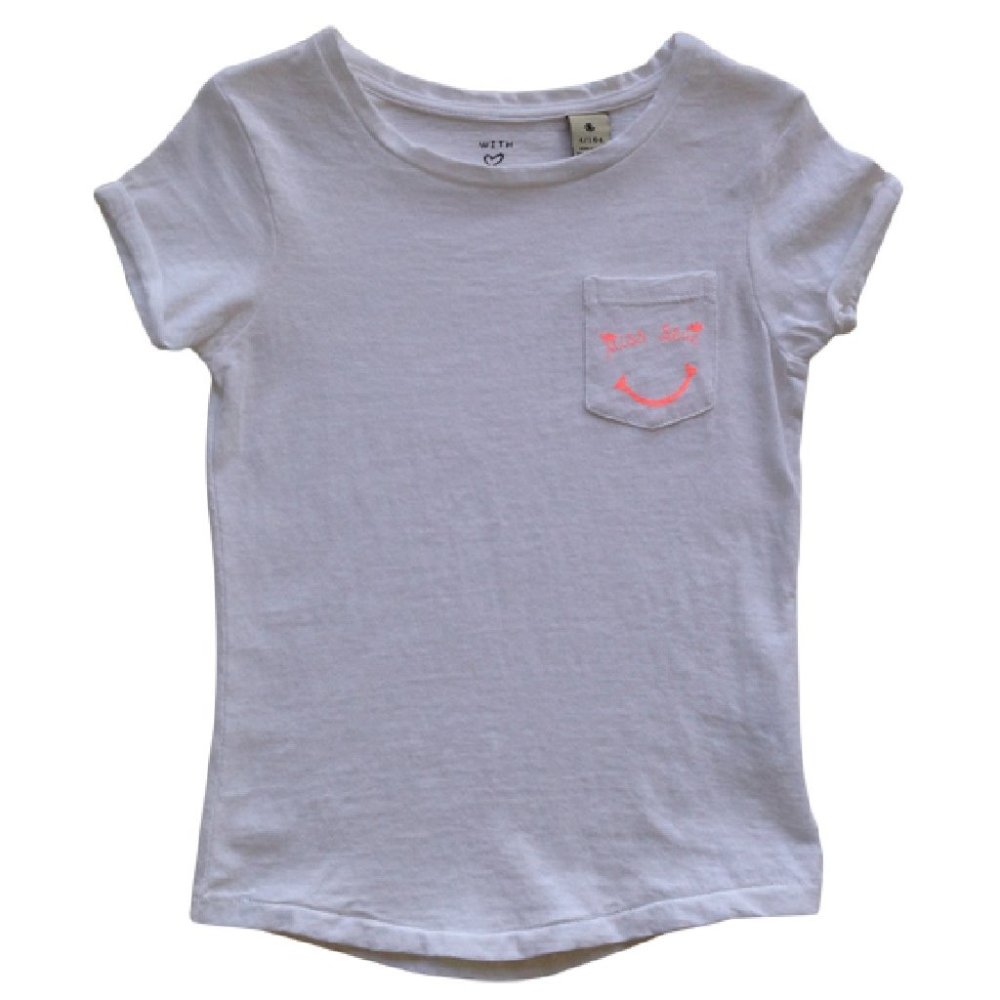 Scotch R'Belle Girls Miss Blue SS Tee With Chest P